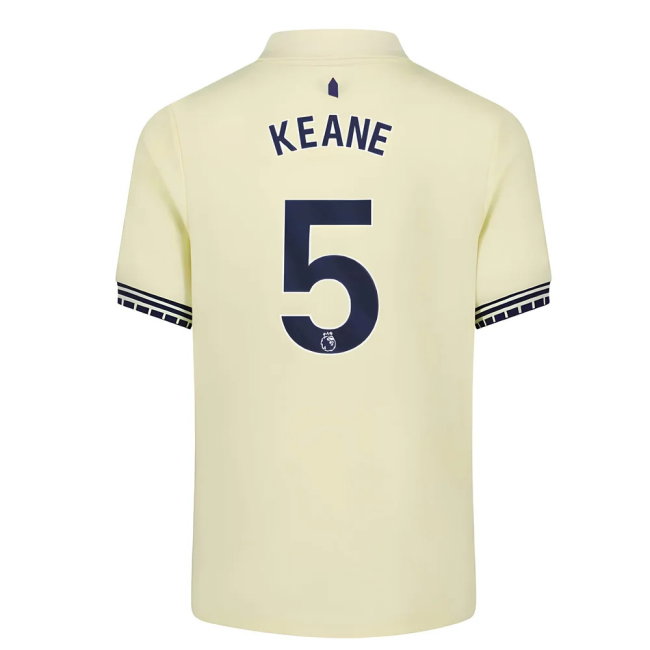 2025-2026 Everton Away Shirt - Kids (Keane 5)-SoccerKits Hub | Buy Soccer Jerseys Online
